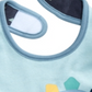 First Impressions Baby Boy's Cotton Dinosaur Bib Blue Size Regular