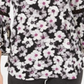 Alfani Women's Cord Inset Top Black Size Petite Medium