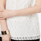 Alfani Women's Embroidered Front Top White Size Petite Medium