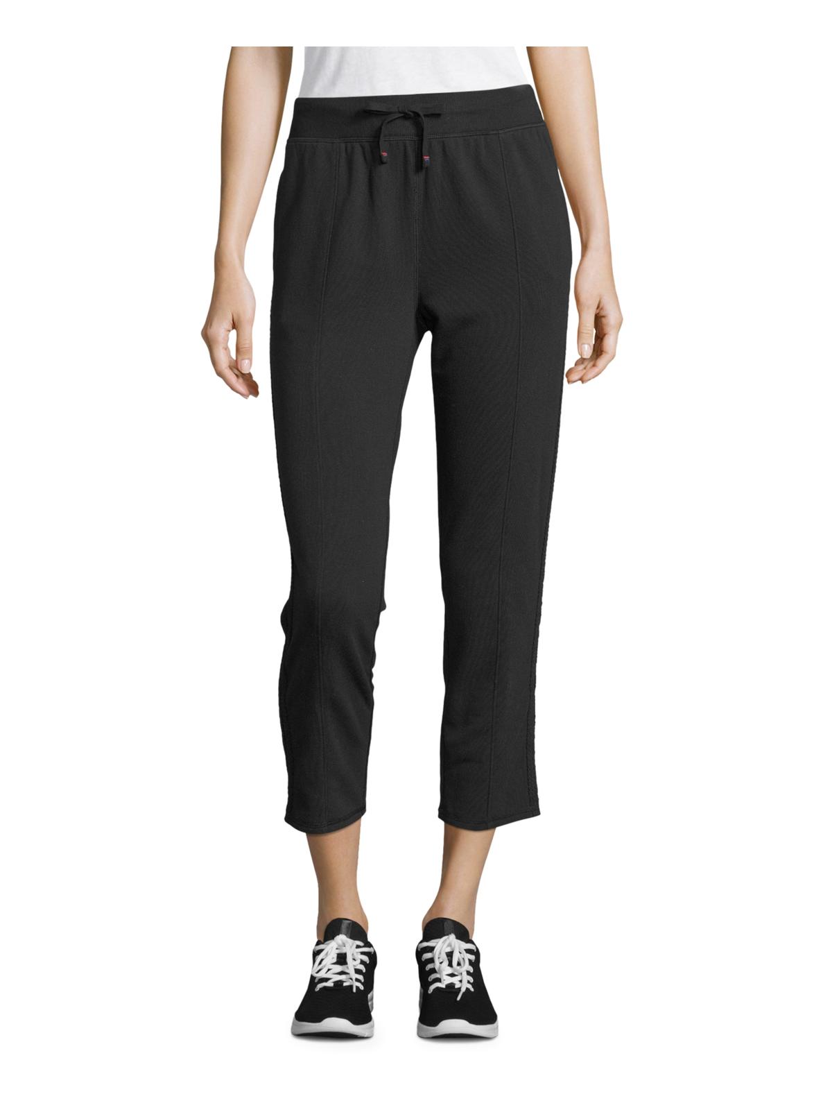 Champion Women's Jogger Ankle Sweatpants Black Size Large