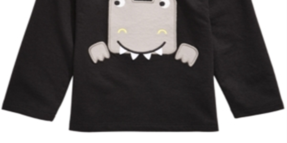 First Impressions Toddler Boy's Dino Print T-Shirt Black Size 2T