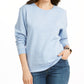 Karen Scott Women's Sport Fleece Sweatshirt Blue Size X-Small