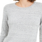 Maison Jules Women's Flecked Sweater Gray Size X-Large