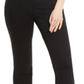INC International Concepts Women's Essentials Curvy Fit 5 Pocket Bootcut Jeans Black Size 2
