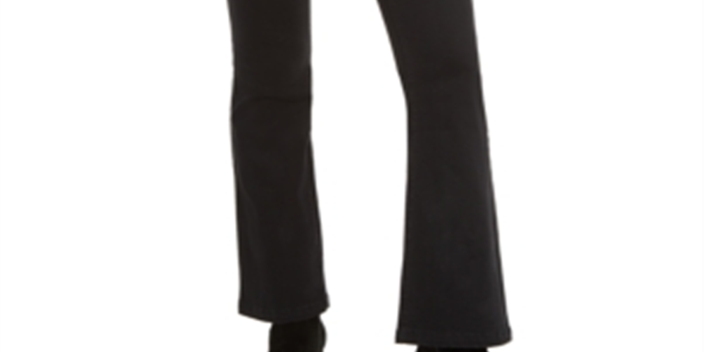 INC International Concepts Women's Essentials Curvy Fit 5 Pocket Bootcut Jeans Black Size 2