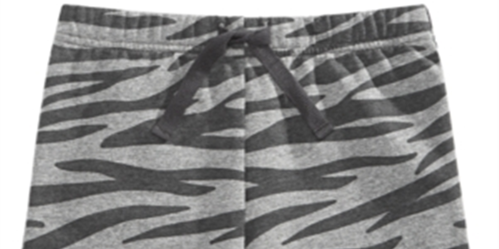 First Impressions Baby Boy's Animal Print Shorts Gray Size 3-6MOS