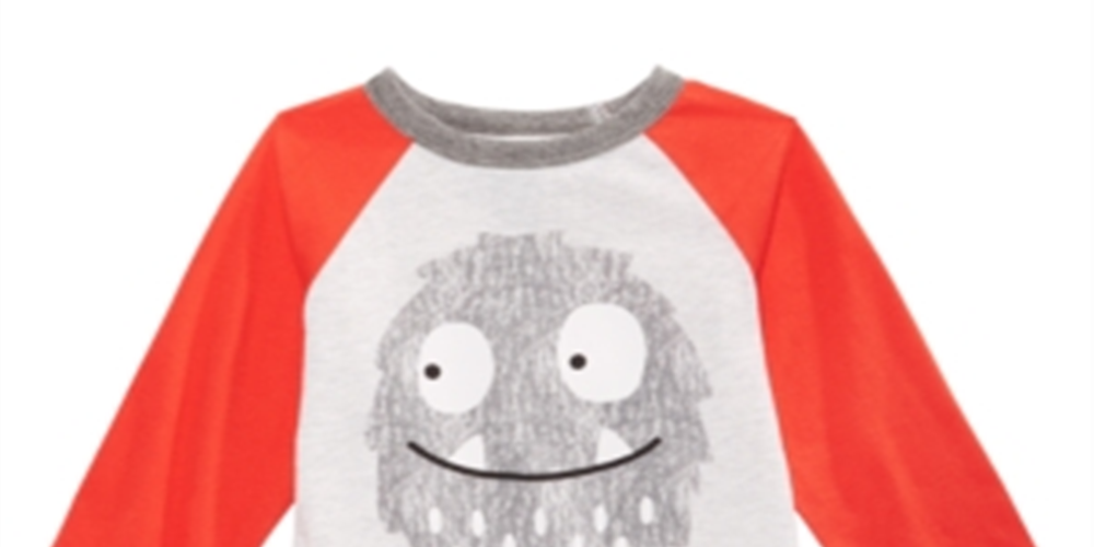 First Impressions Toddler Boy's Monster Print T-Shirt Gray Size 3T