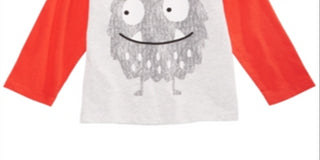 First Impressions Toddler Boy's Monster Print T-Shirt Gray Size 3T