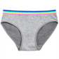 Maidenform Little & Big Girl's Rainbow Waist Seamless Hipster Underwear Rainbow Size X-Large