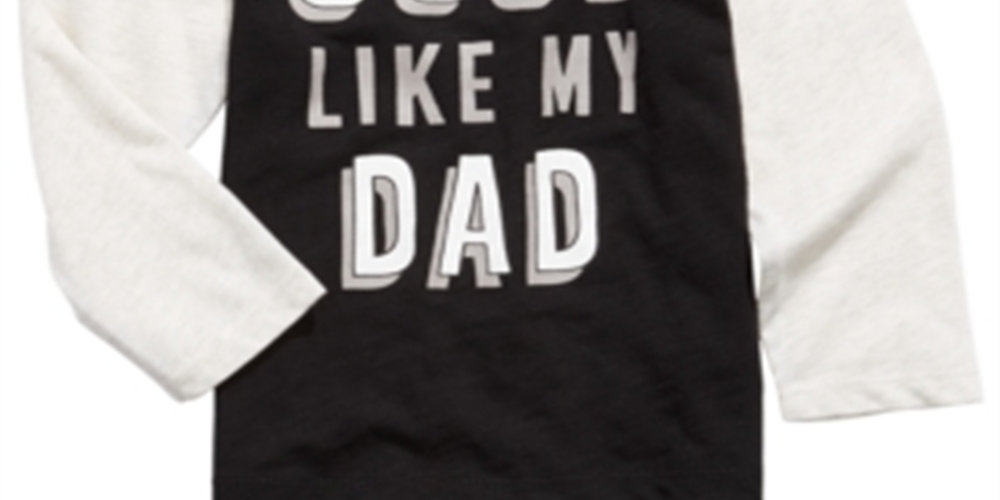 First Impressions Toddler Boy's Cool Print Cotton T-Shirt Black Size 3T