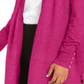Charter Club Women's Open Front Cardigan Pink Size Small