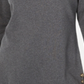 Karen Scott Women's Button Side 3/4 Sleeve Cotton Top Charcoal Size Small