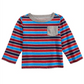 First Impressions Toddler Boy's Striped Long-Sleeve T-Shirt Gray Size 3T