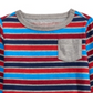 First Impressions Toddler Boy's Striped Long-Sleeve T-Shirt Gray Size 3T