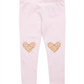 Epic Threads Toddler Girl's Glitter Heart Leggings Pink Size 4T