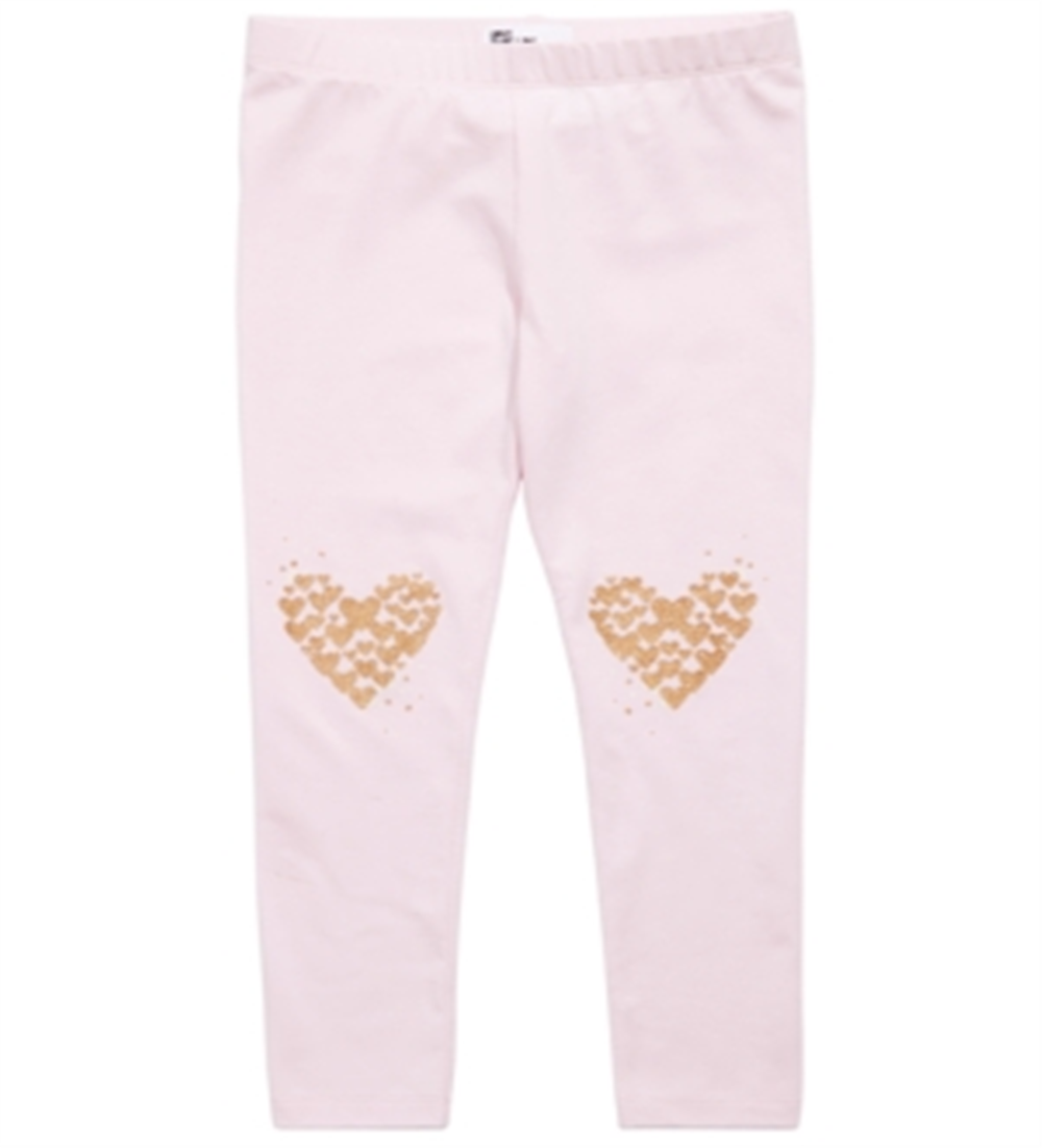 Epic Threads Toddler Girl's Glitter Heart Leggings Pink Size 4T