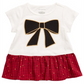 First Impressions Toddler Girl's Bow Print Cotton T-Shirt White Size 4T