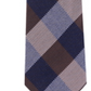 Tommy Hilfiger Men's Wool Blend Check Print Neck Tie Brown Size Regular
