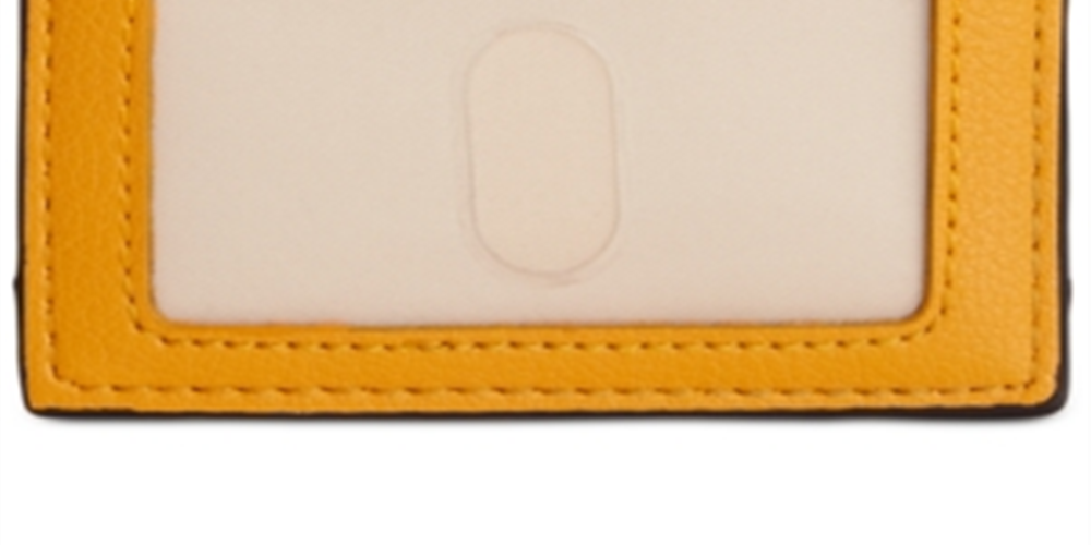 INC International Concepts Men's ID Card Case Bag Yellow Size -One Size