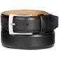 Tasso Elba Men's Feather Edge Leather Dress Belt Black Size 40