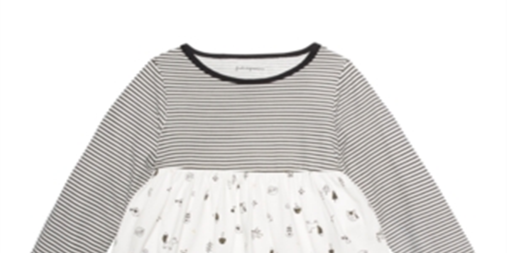 First Impressions Toddler Girl's Cotton Woodland Animals Tunic White Size 4T