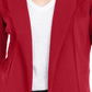 Maison Jules Women's 3/4 Sleeve Knit Blazer Red Size X-Large