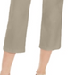 Charter Club Women's Pull on Crop Pants Brown Size 10