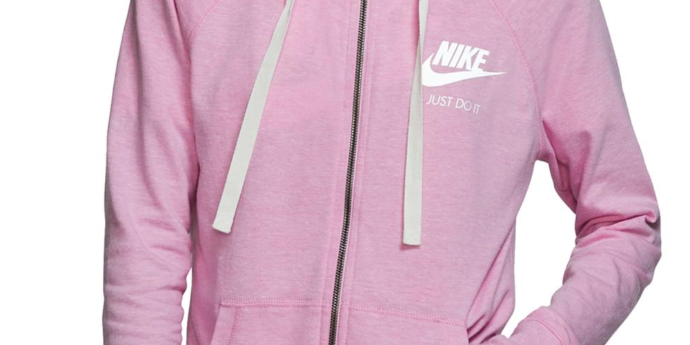 Nike Women's Fitness Running Athletic Jacket Pink Size X-Small