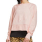Nike Women's Fitness Workout Sweatshirt Pink Size Medium