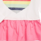 First Impressions Baby Girl's Cotton Rainbow Heart Peplum T-Shirt White Size 3-6MOS