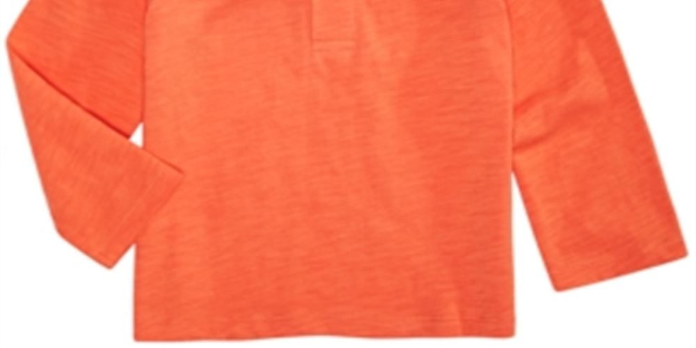 First Impressions Toddler Boy's Cotton Polo Shirt Orange Size 2T