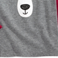 First Impressions Toddler Boy's Bear Face T-Shirt Gray Size 4T