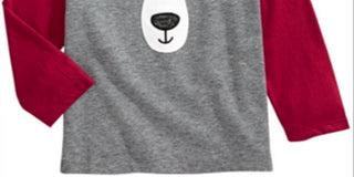First Impressions Toddler Boy's Bear Face T-Shirt Gray Size 4T