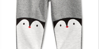 First Impressions Baby Boy's Penguins Jogger Pants Gray Size 6-9MOS