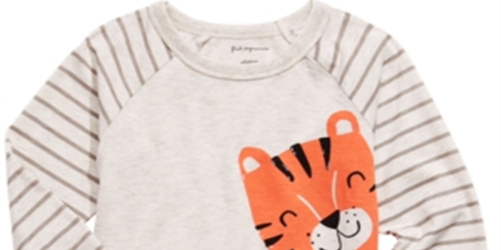First Impressions Toddler Boy's Tiger Print T-Shirt Brown Size 2T