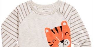 First Impressions Toddler Boy's Tiger Print T-Shirt Brown Size 2T