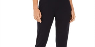 Calvin Klein Women's High Waisted Tuxedo Pants Blue Size 2