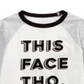 First Impressions Toddler Boy's This Face-Print Cotton T-Shirt White Size 4T