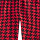 Epic Threads Little Girl's Houndstooth Leggings Red Size 5