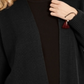 Style & Co Women's Button Side Oversized Cardigan Black Size X-Small