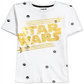 Star Wars Little Boy's Metallic Logo T-Shirt White Size 6