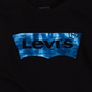 Levi's Big Boy's Foil Batwing Logo Graphic T-Shirt Black Size 4T