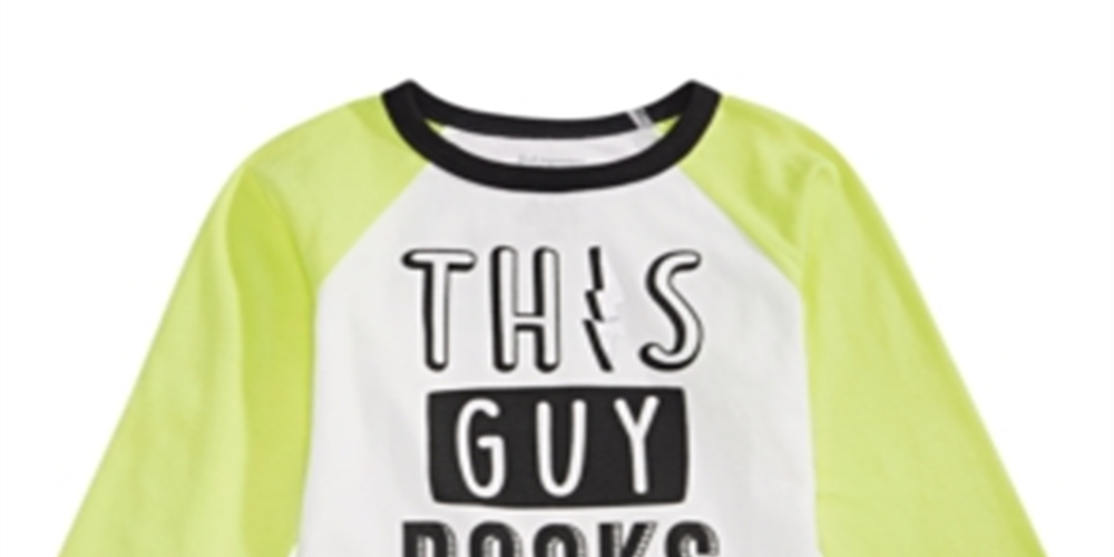 First Impressions Toddler Boy's Rock Print Cotton T-Shirt White Size 4T