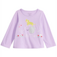 First Impressions Baby Girl's Long Sleeve Elephant T-Shirt Purple Size 18MOS
