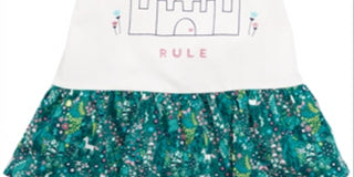 First Impressions Baby Girl's Cotton Peplum Hem Tunic White Size 24MOS