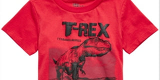 Epic Threads Little Boy's Red T-Rex T-Shirt Red Size 5