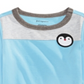 First Impressions Toddler Boy's Colorblocked Penguin Print T-Shirt Blue Size 3T