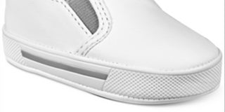 First Impressions Baby Boy's Hi Bye Slip on Shoes Gray Size 2