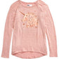 Epic Threads Big Girl's Unicorn Sparkle Knit Shirt Pink Size X-Large