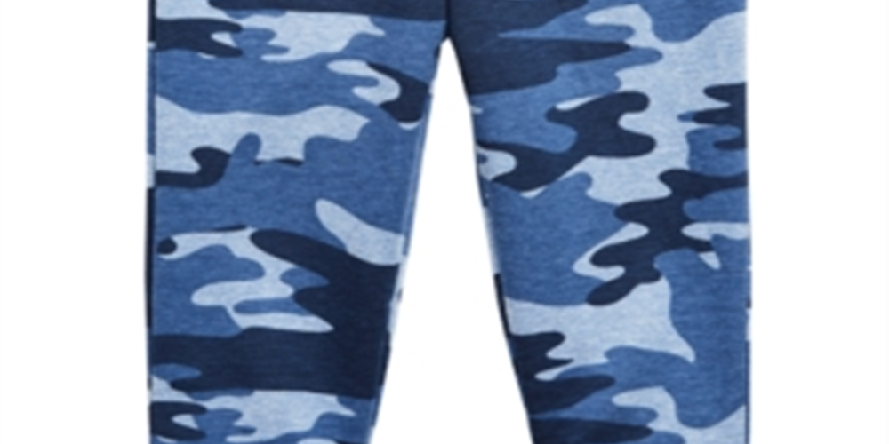 First Impressions Baby Boy's Camo Print Jogger Pants Blue Size 18MOS